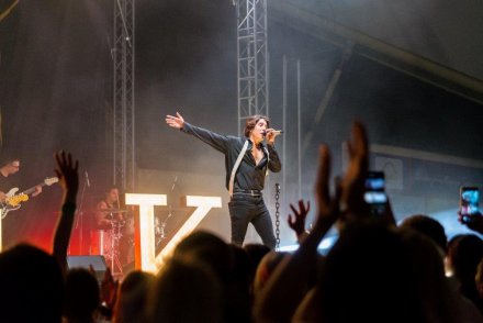 Koncert Dawida Kwiatkowskiego w wislańskim amfiteatrze